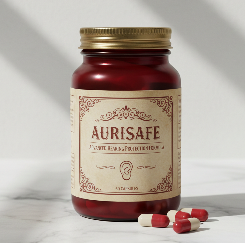 Aurisafe - Suplemento para suporte auditivo - 60 cápsulas